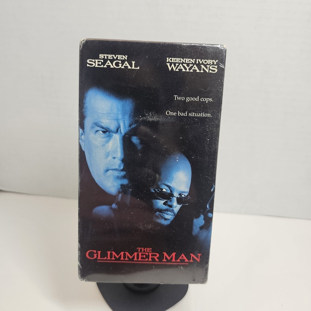 The Glimmer Man VHS Tape Action Steven Seagal Keenen Ivory Wayans‎